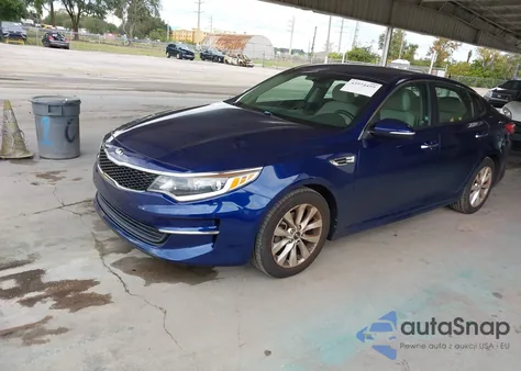 2016 Kia Optima Lx z USA, uszkodzony, nr VIN 5XXGT4L34GG016651